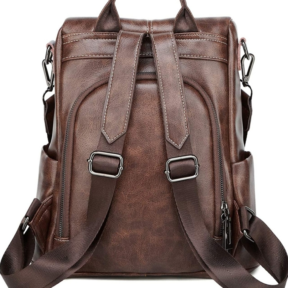 Brown Backpack Conversion Purse - image 5